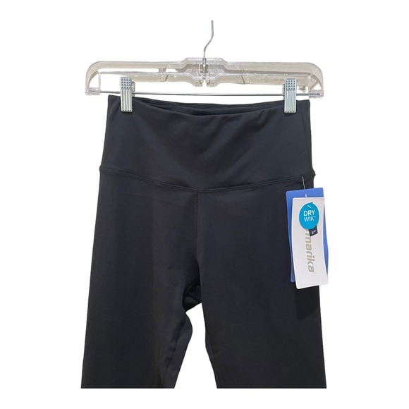 Marika 27” Ombre Foil Leggings Black Size Medium - Picture 5 of 11